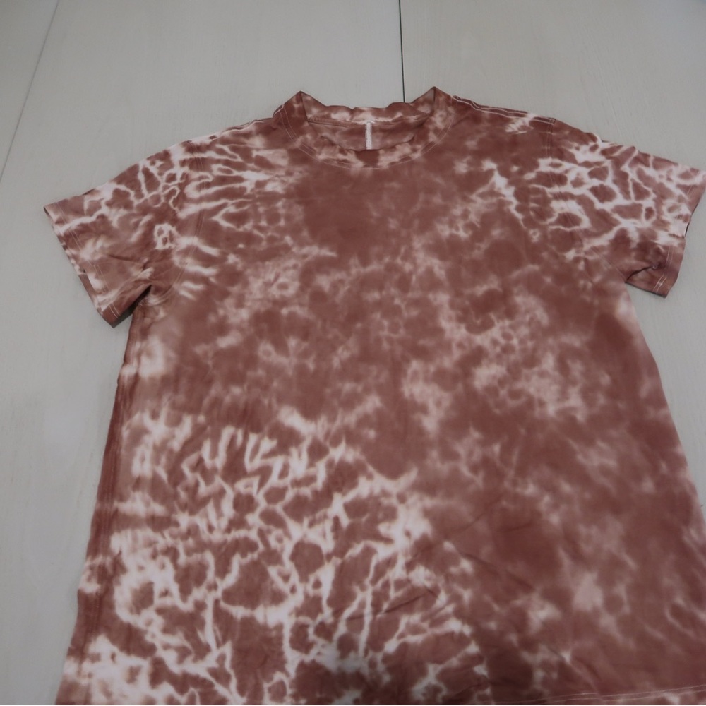 Brown Tie-Dye T-Shirt